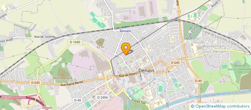 localisation de l'entreprise MONSIEUR CULAI CHELMAN  DENAIN