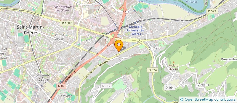 localisation de l'entreprise MONSIEUR CULIANO AVELLA  GIERES