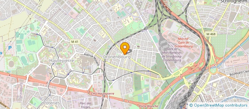 localisation de l'entreprise MONSIEUR CUMA CIHAN à STRASBOURG