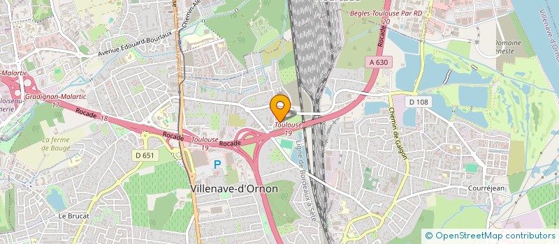 localisation de l'entreprise MONSIEUR CUMA KOCAAGAOGLU à VILLENAVE-D'ORNON