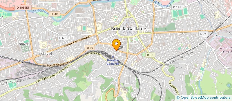localisation de l'entreprise MONSIEUR CUMA VURAL à BRIVE-LA-GAILLARDE
