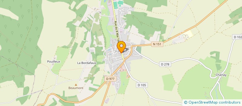 localisation de l'entreprise MONSIEUR CUMA YALCINKAYA à VARZY