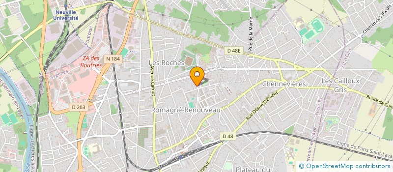 localisation de l'entreprise MONSIEUR CUNHA RAMIRES  CONFLANS-SAINTE-HONORINE