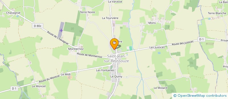 localisation de l'entreprise MONSIEUR CUNNINGHEART SITA-NZOLANI à SAINT-JEAN-SUR-REYSSOUZE