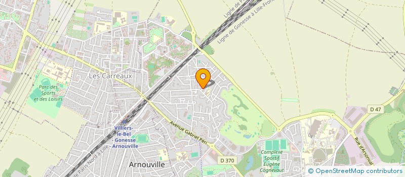 localisation de l'entreprise MONSIEUR CURT BANSPACH à GONESSE