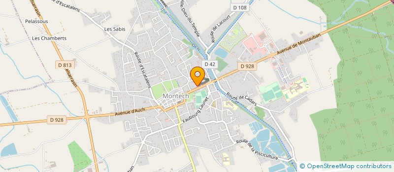 localisation de l'entreprise MONSIEUR CURTIS BELLOCQ  RIEUX-VOLVESTRE