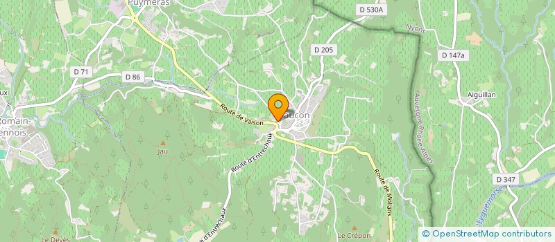 localisation de l'entreprise MONSIEUR CURTIS BUCH  FAUCON