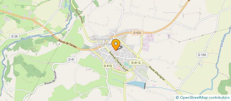 localisation de l'entreprise MONSIEUR CURTIS DALLAS ERIC CAPELLOT  BOULOGNE-SUR-GESSE