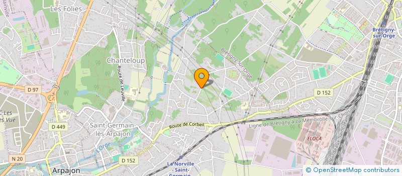 localisation de l'entreprise MONSIEUR CURTIS DASSONNEVILLE à SAINT-GERMAIN-LES-ARPAJON