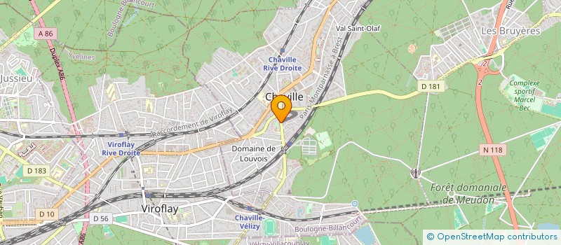 localisation de l'entreprise MONSIEUR CURTIS DOSSAT à CHAVILLE