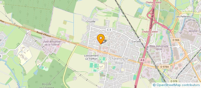 localisation de l'entreprise MONSIEUR CURTIS KRAMER  CHATENOY-LE-ROYAL