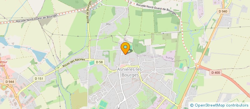 localisation de l'entreprise MONSIEUR CURTIS MICHON  BOURGES