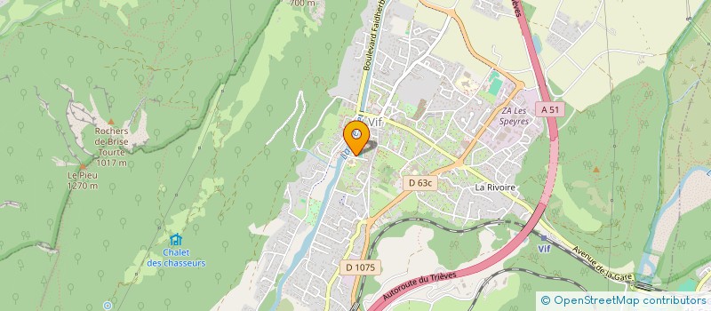 localisation de l'entreprise MONSIEUR CURTIS SCHUMACKER  VIF