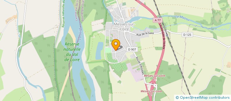 localisation de l'entreprise MONSIEUR CURTIS VERMEECH à LA CHARITE SUR LOIRE