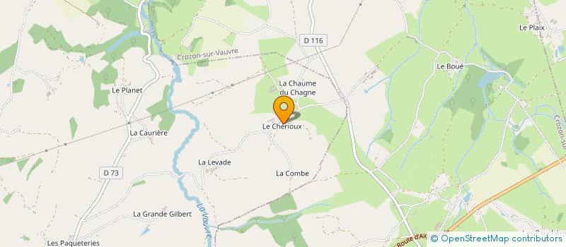 localisation de l'entreprise MONSIEUR CURTLEY EWINS à AIGURANDE