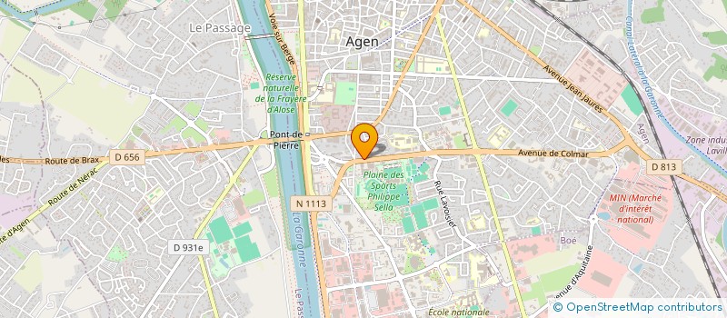 localisation de l'entreprise MONSIEUR CUSTODIO BRANCO  AGEN