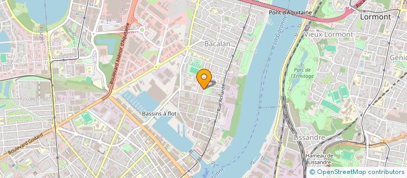 localisation de l'entreprise MONSIEUR CUSTODIO MOREIRA FERNANDES  BORDEAUX