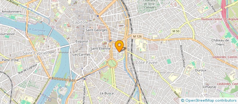 localisation de l'entreprise MONSIEUR CVED CONCIERGERIE  TOULOUSE