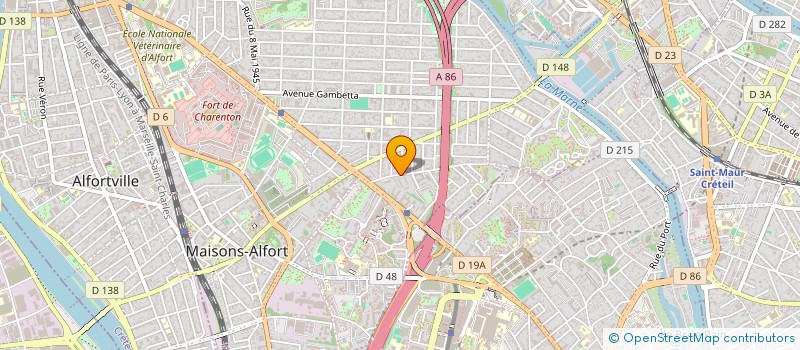 localisation de l'entreprise MONSIEUR CYDJI BIA-LAYOUSSE à MAISONS-ALFORT