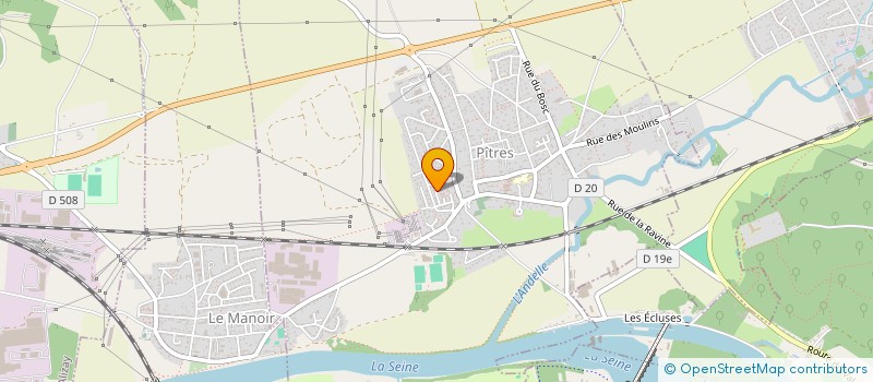 localisation de l'entreprise MONSIEUR CYLDRIC AUBLE  PITRES