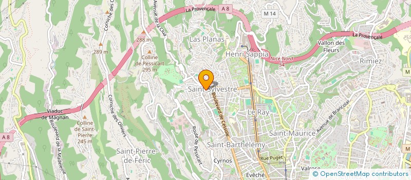 localisation de l'entreprise MONSIEUR CYNTHIA VANCIL à NICE