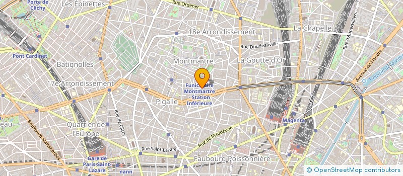 localisation de l'entreprise MONSIEUR CYPRIAN HECKSTALL  PARIS