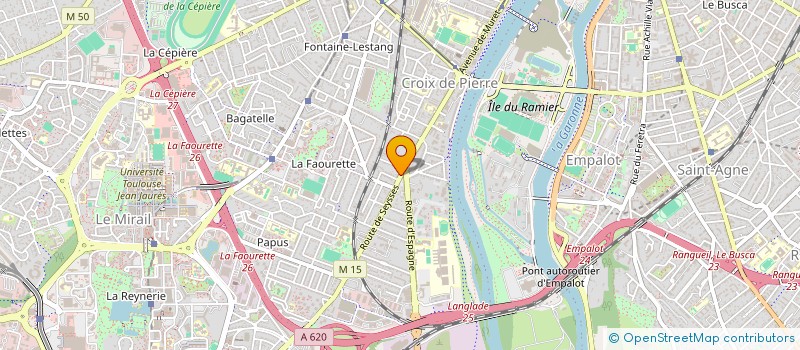 localisation de l'entreprise MONSIEUR CYPRIEN ALLA à TOULOUSE