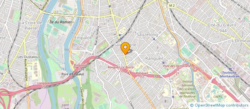 localisation de l'entreprise MONSIEUR CYPRIEN BARRE  TOULOUSE