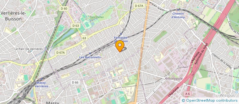 localisation de l'entreprise MONSIEUR CYPRIEN BEL à ANTONY