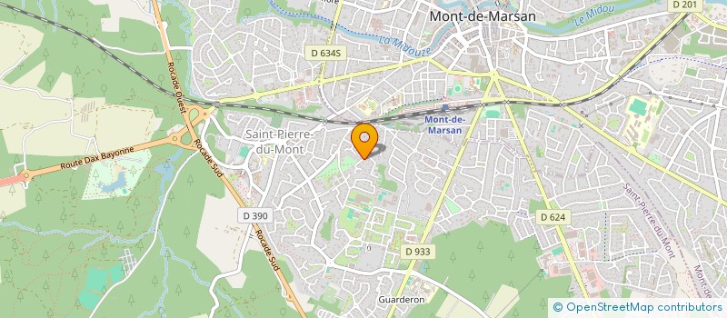 localisation de l'entreprise MONSIEUR CYPRIEN BETON  SAINT-PIERRE-DU-MONT