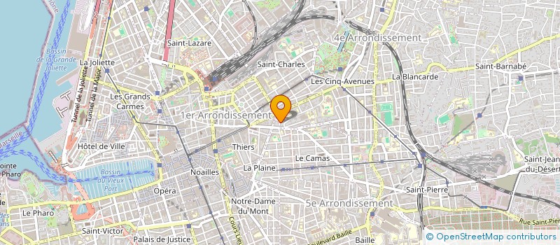 localisation de l'entreprise MONSIEUR CYPRIEN BONIFAY à MARSEILLE