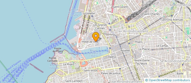 localisation de l'entreprise MONSIEUR CYPRIEN BORDAS à MARSEILLE