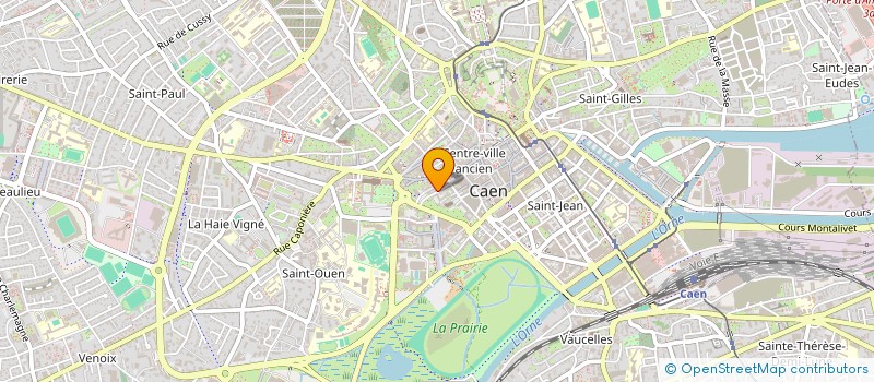 localisation de l'entreprise MONSIEUR CYPRIEN CAGNARD à CAEN