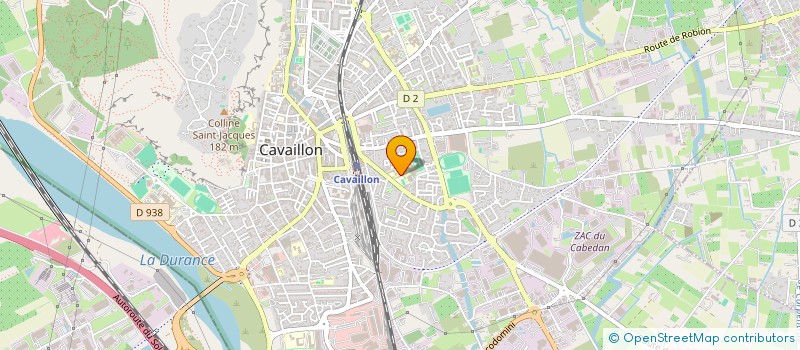 localisation de l'entreprise MONSIEUR CYPRIEN CARACENA  CAVAILLON