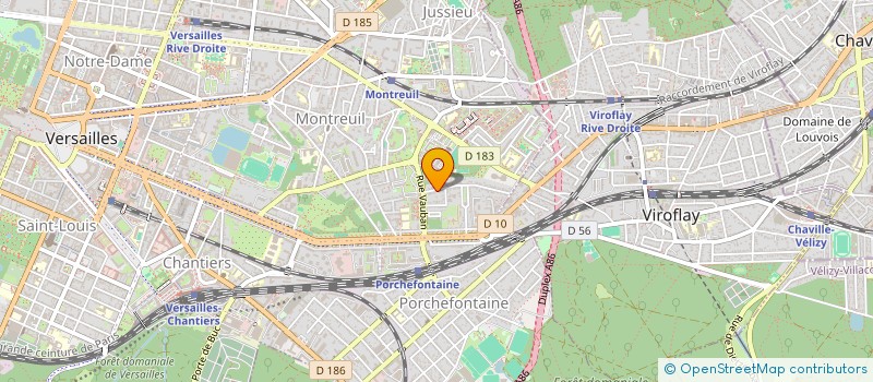 localisation de l'entreprise MONSIEUR CYPRIEN CHESSE à VERSAILLES