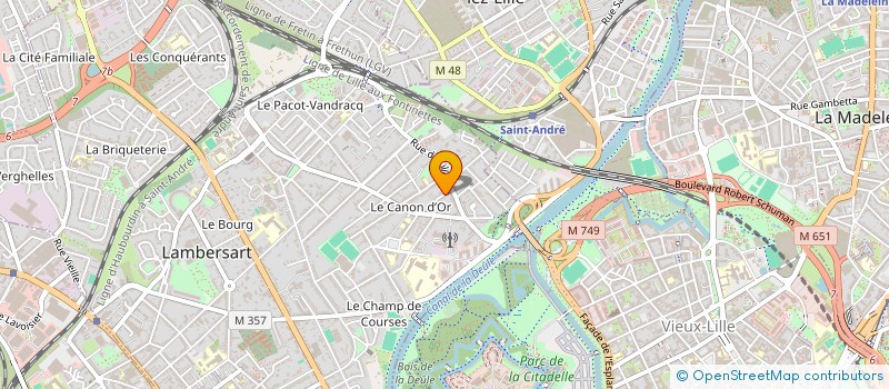 localisation de l'entreprise MONSIEUR CYPRIEN DAIDE à LAMBERSART
