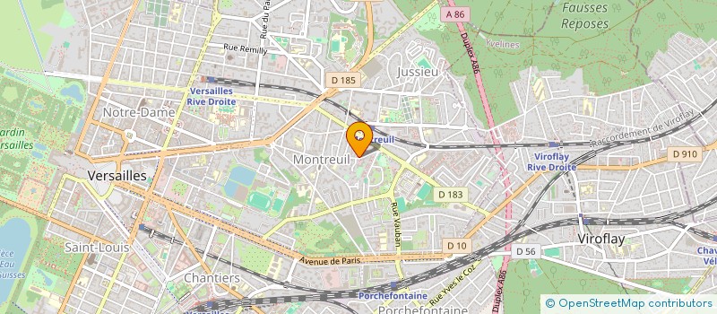 localisation de l'entreprise MONSIEUR CYPRIEN DE SOMMYEVRE à VERSAILLES