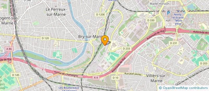 localisation de l'entreprise MONSIEUR CYPRIEN DELORME à BRY-SUR-MARNE