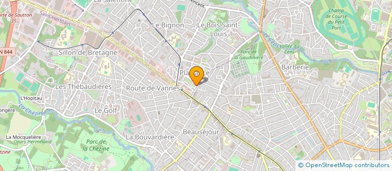 localisation de l'entreprise MONSIEUR CYPRIEN DESJARS à ORVAULT