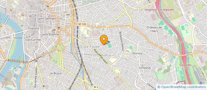 localisation de l'entreprise MONSIEUR CYPRIEN DEVILLEZ  TOULOUSE