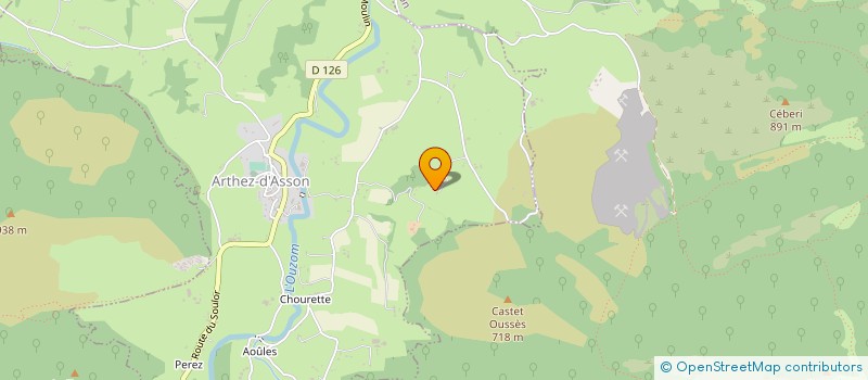 localisation de l'entreprise MONSIEUR CYPRIEN DOURAU à ARTHEZ-D'ASSON