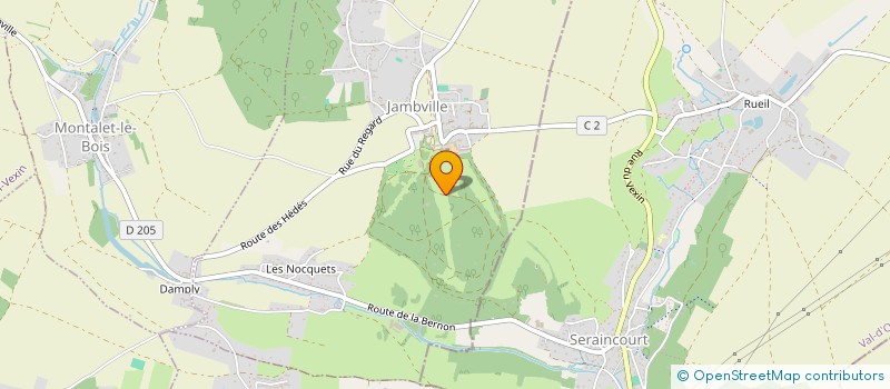 localisation de l'entreprise MONSIEUR CYPRIEN GANCEL  JAMBVILLE