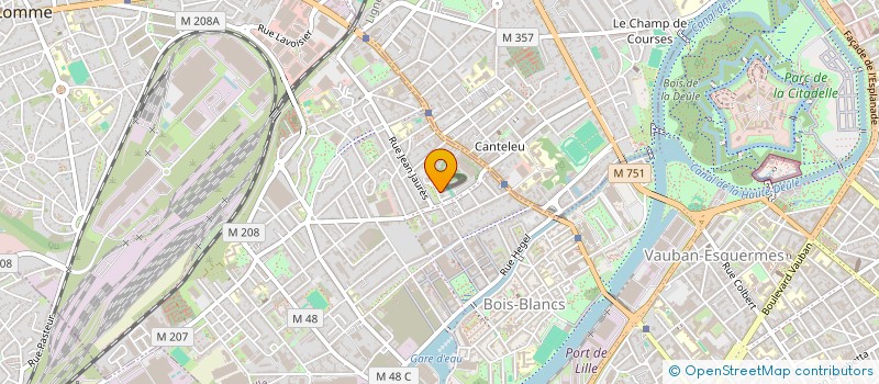 localisation de l'entreprise MONSIEUR CYPRIEN GANDON à LILLE