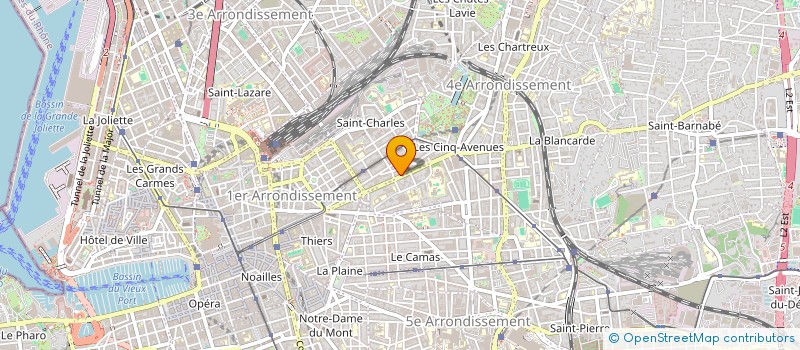 localisation de l'entreprise MONSIEUR CYPRIEN KAMGUEM KENGNE à MARSEILLE
