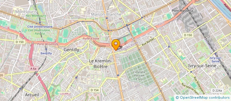 localisation de l'entreprise MONSIEUR CYPRIEN LAFOND-GRELLETY  LE KREMLIN-BICETRE