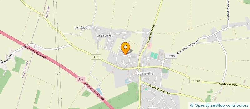 localisation de l'entreprise MONSIEUR CYPRIEN LALUQUE à EGREVILLE