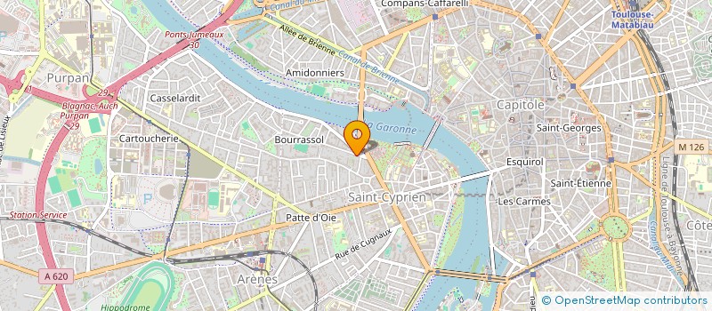 localisation de l'entreprise MONSIEUR CYPRIEN LE PANNERER à TOULOUSE
