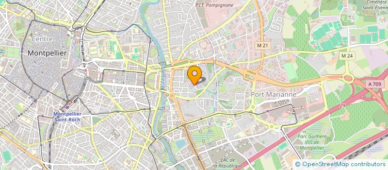 localisation de l'entreprise MONSIEUR CYPRIEN LEGRAND  MONTPELLIER