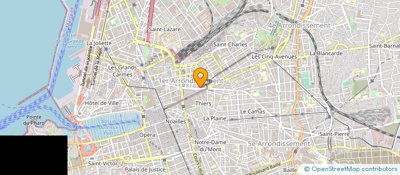 localisation de l'entreprise MONSIEUR CYPRIEN LESQUIER à MARSEILLE
