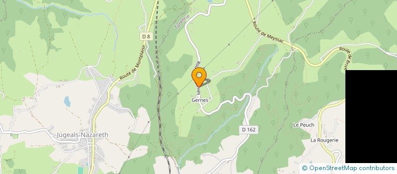 localisation de l'entreprise MONSIEUR CYPRIEN MAGALHAES  TURENNE